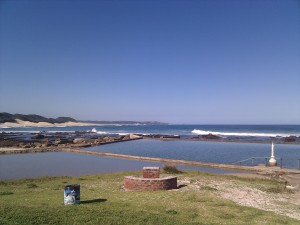 Tidal pools at Kidd's Beach