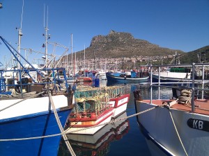 Boats in Hout Bay Harbour