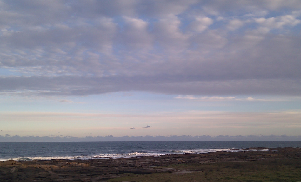 Kidds Beach at sunset