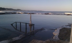 Tidal pool at Kidds Beach