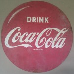 Coke sign on old general store