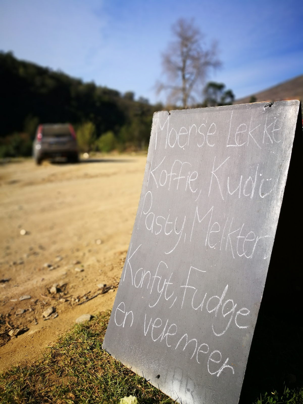 Shop sign at De Vlugt